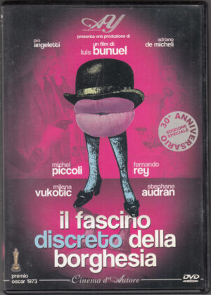 Il Fascino Discreto Della Borghesia DVD in Italiano. Luis Bunuel
