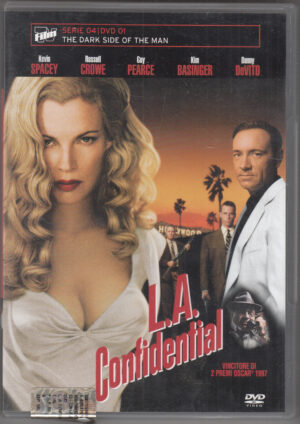 L.A. Confidential con Russell Crowe, Kim Basinger. DVD in Italiano. Versione da edicola