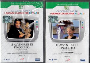 Le avventure di Pinocchio - Miniserie Completa DVD RAI (Episodi 1-6) (2 DVD) I Grandi Sceneggiati RAI - Versione da edicola - DVD in Italiano