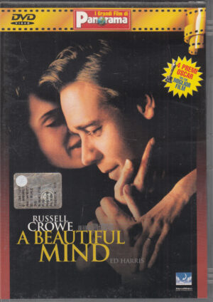A beautiful mind  con Russel Crowe. Grandi film di Panorama. DVD in italiano. Versione da edicola