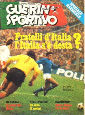 Rivista Guerin Sportivo n. 44 del 29 Ottobre - 4 Novembre 1975 - Senza Poster