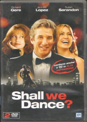 Shall We Dance? con Richard Gere, Jennifer Lopez. DVD in Italiano