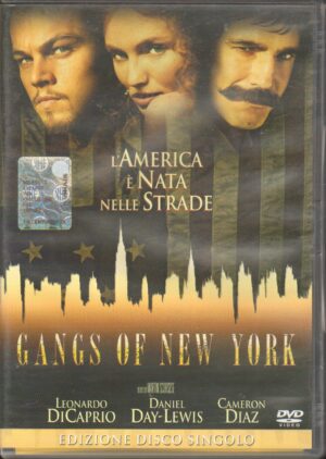 Gangs of New York (Leonardo Di Caprio) - Edizione Disco Singolo - DVD in Italiano