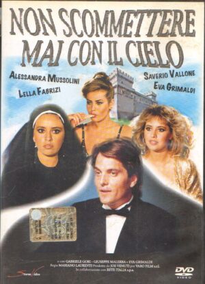 Non scommettere mai con il cielo DVD in italiano con Eva Grimaldi e Alessandra Mussolini