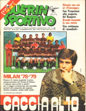 Rivista Guerin Sportivo n. 35 del 30 Agosto 1978