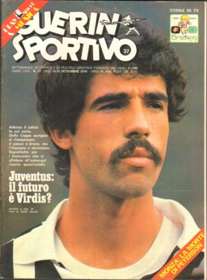 Rivista Guerin Sportivo n. 37 del 13-19 Settembre 1978 - Virdis