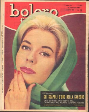 Rivista Bolero Film n. 662 del 10 Gennaio 1960 - In Copertina Emma Danieli
