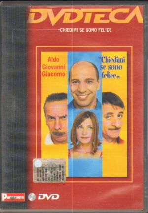 Chiedimi Se Sono Felice DVD in italiano con Aldo, Giovanni e Giacomo