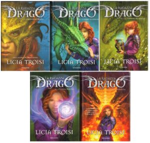 La Ragazza Drago. Saga Completa 5 vol. di Licia Troisi ed. Mondadori - Cartonata