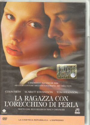 La ragazza con l'orecchino di perla DVD in italiano