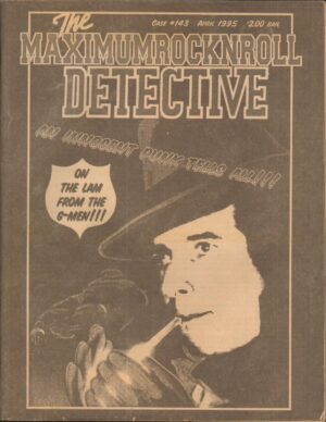 Rivista Magazine Maximum Rocknroll April 1995 n. 143 – In Inglese