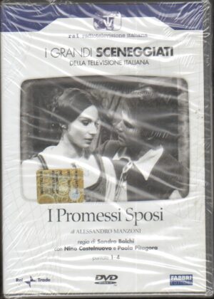 I Promessi Sposi. Miniserie TV Prima Parte. (Episodi 1-4) con n. 2 DVD in Italiano. I grandi Sceneggiati Rai. Versione da edicola