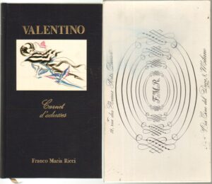 Valentino. Carnet d'Adresses (Rubrica) ed. 1978 Franco Maria Ricci