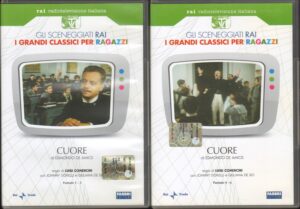 Cuore - Miniserie Completa DVD RAI (Episodi 1-6) (2 DVD) I Grandi Sceneggiati RAI - Versione da edicola - DVD in Italiano