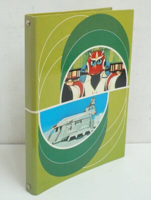 Danguard l'Ipergalattico. Raccoglitore - Quaderno ad anelli con Adesivi inclusi. Olimpic. Vintage anni '80