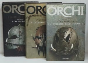 Orchi di Stan Nicholls - Trilogia Completa ed. Mondadori - Cartonato