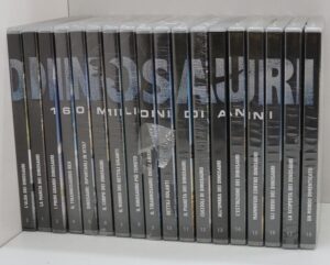 Dinosauri 160 Milioni di Anni. Raccolta Completa n. 18 DVD in Italiano. Versione da edicola La Gazzetta dello Sport