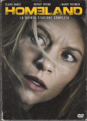 Homeland. Quinta Stagione 5 Completa. Episodi 1-12 con n. 4 DVD in Italiano con Cofanetto