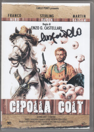 Cipolla Colt DVD in Italiano. Con autografo di Enzo Castellari Signed