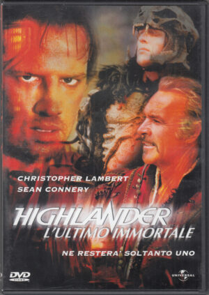 Highlander. L'ultimo immortale (Sean Connery). DVD in Italiano