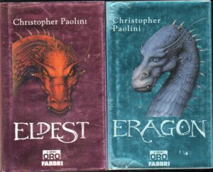 Eragon, Eldest. Ciclo dell'Eredita' i primi 2 volumi della saga di Christopher Paolini ed. Fabbri