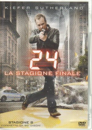 24 Kiefer Sutherland - Stagione 8 Completa (Episodi 1-24) (6 DVD) SENZA Cofanetto - DVD in Italiano