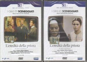 L'Eredita' della Priora. I Grandi Sceneggiati RAI n. 4 DVD Serie completa. Episodi 1-7. Editoriale