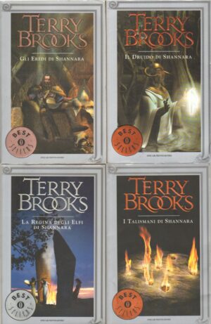 Gli Eredi di Shannara. Ciclo Saga Completa n. 4 volumi di Terry Brooks ed. Mondadori