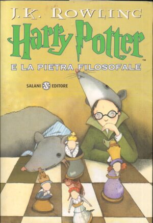Harry Potter e la pietra filosofale. HP 1 di J. K. Rowling ed. 2006 Prima Ristampa Salani Brossura