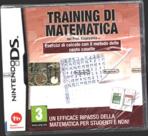 Training Di Matematica del Dr. Kageyama Videogioco per Nintendo DS Italiano, Triangolo blu.