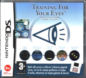 Training For Your Eyes Videogioco per Nintendo DS Italiano, Triangolo blu