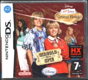 Zack e Cody al Grand Hotel. Circolo di spie Videogioco per Nintendo DS di Disney Interactive Italiano, Triangolo blu.