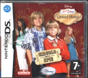 Zack e Cody al Grand Hotel. Circolo di spe Videogioco per Nintendo DS di Disney Interactive Italiano, Triangolo blu.