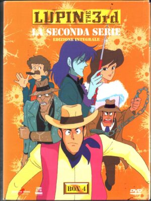 Lupin the 3rd III. Seconda Serie Stagione 2. Box n.4 Episodi 77-103 DVD n. 5 DVD in Italiano (edizione integrale)
