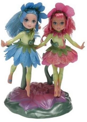 Barbie Fairytopia: Quilla & Questina. Bambole Doll 13 cm. Mattel 2004