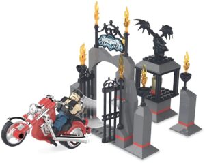 WWE Stackdown: Undertaker' s Entrance Vehicle. 122 Pcs - art. 21011. Giochi Preziosi