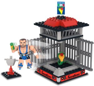 WWE Stackdown: Santino Marella's Cobra Cage. 70 Pcs - art. 21003. Giochi Preziosi