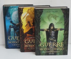 Le Guerre del Mondo Emerso - Trilogia Completa di Licia Troisi ed. Mondadori (Prima edizione) CARTONATI