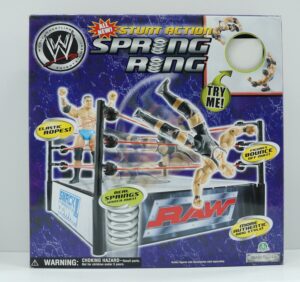 WWE World Wrestling Stunt Action Spring Ring Smack Down (Solo Ring) Giochi Preziosi CON LICENZA UFFICIALE