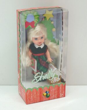 Barbie - Shelly Club Festa di Natale: Shelly. Doll Bambole cm 10. MATTEL anno 2005