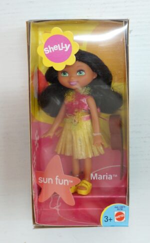 Barbie - Shelly Sun Fun: Maria. Doll Bambole cm 10. MATTEL anno 2003