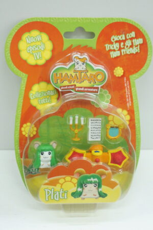 HAMTARO piccoli criceti: PLATI - Giochi Preziosi anni 2000 da collezione