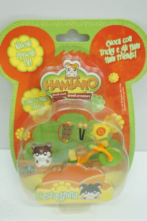 HAMTARO piccoli criceti: CASTAGNINA - Giochi Preziosi anni 2000 da collezione