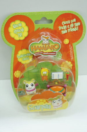 HAMTARO piccoli criceti: SCIARPINA - Giochi Preziosi anni 2000 da collezione