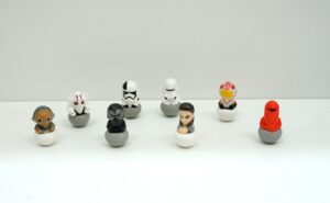 Star Wars Rollinz 2.0: Lotto n. 8 Personaggi. Esselunga 2018