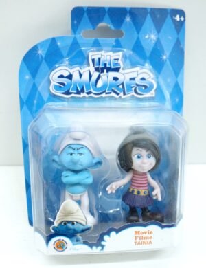 I Puffi - The Smurfs: Brontolone e Pestifera. Coppia Personaggi 7 cm. Giochi Preziosi Italy