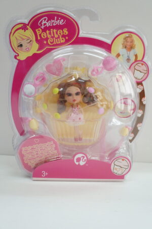 BARBIE PETITES CLUB – Custodia a forma di cupcake Modello n. 71 – Mattel 2008