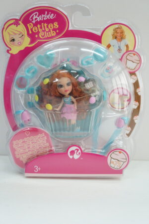 BARBIE PETITES CLUB - Custodia a forma di cupcake Modello n. 72  - Mattel 2008