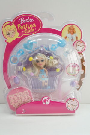 BARBIE PETITES CLUB - Custodia a forma di cupcake Modello n. 73  - Mattel 2008