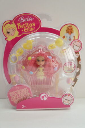 BARBIE PETITES CLUB - Custodia a forma di cupcake Modello n. 74  - Mattel 2008